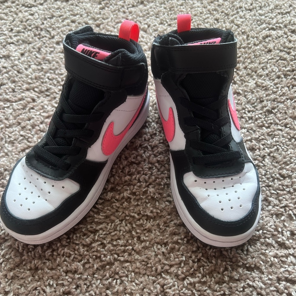 Nike Pink High Tops Girl